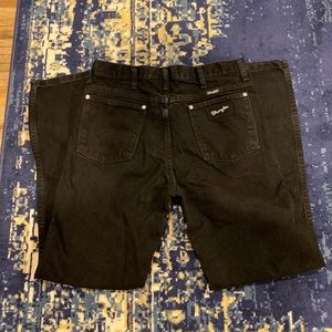 BLACK WRANGLER JEANS